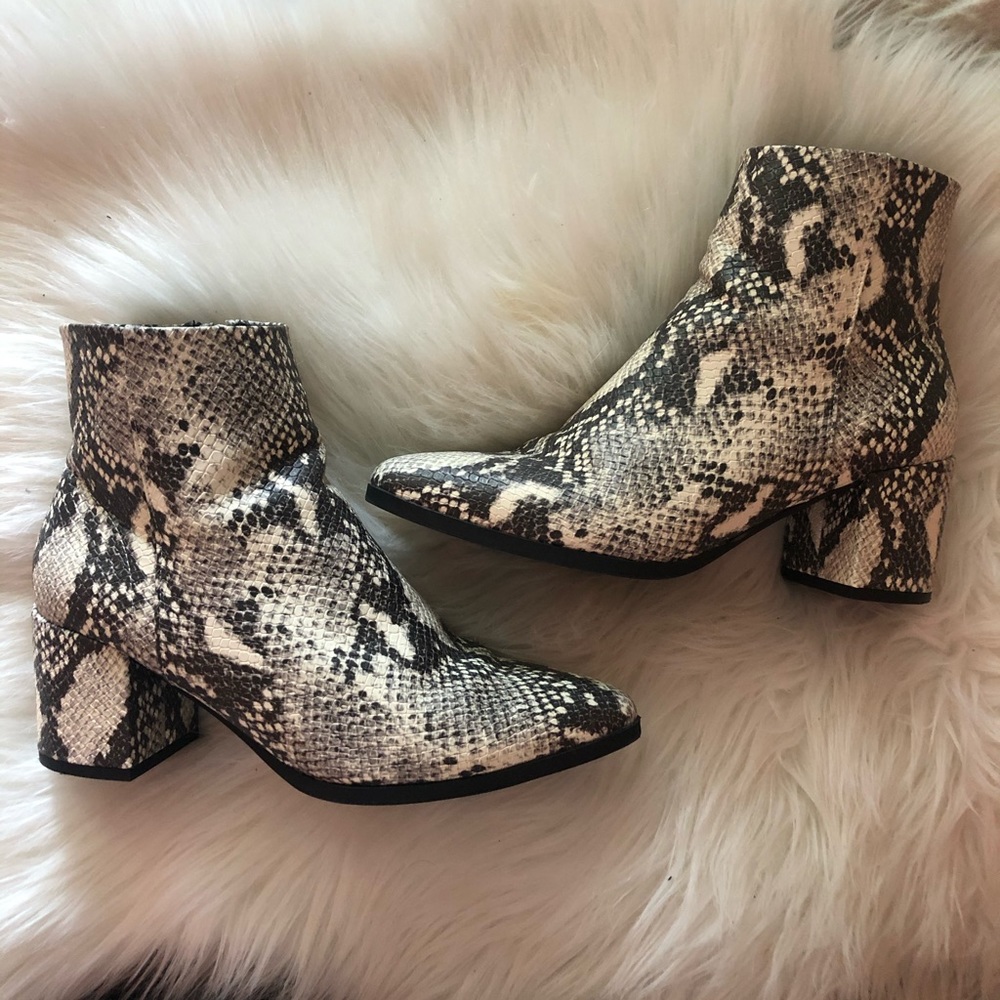 Madden Girl Snakeskin Boots